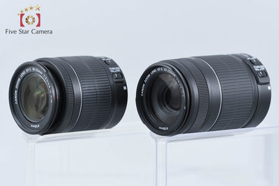 【中古】Canon キヤノン EOS Kiss X7 ダブルズームキット ブラック シャッター回数僅少