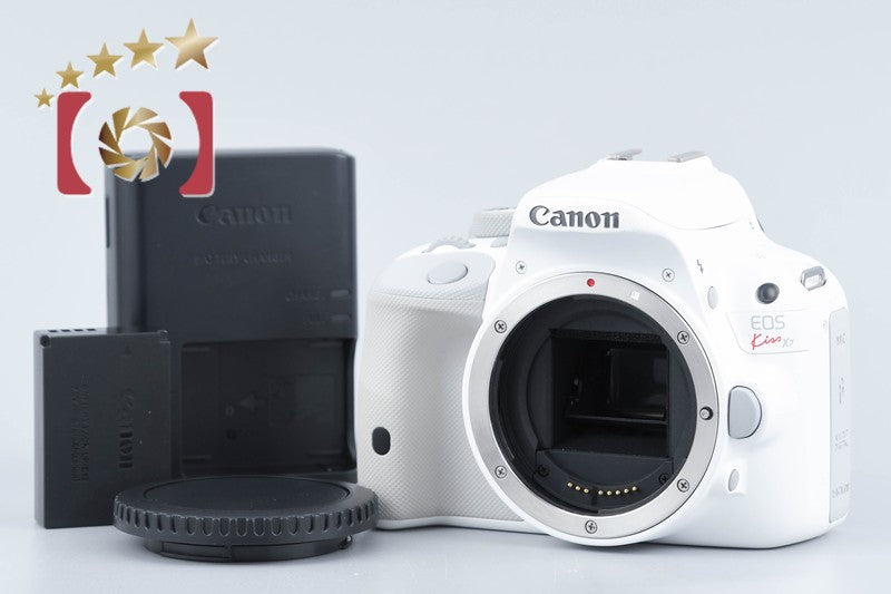 【中古】Canon キヤノン EOS Kiss X7 ホワイト デジタル一眼レフカメラ