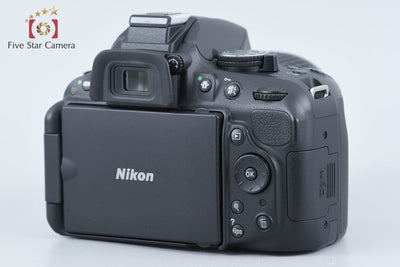 【中古】Nikon ニコン D5200 18-55 VR レンズキット ブラック