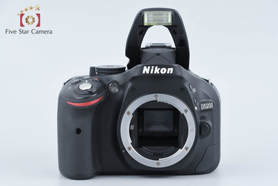 【中古】Nikon ニコン D5200 18-55 VR レンズキット ブラック