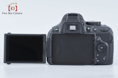 【中古】Nikon ニコン D5200 18-55 VR レンズキット ブラック