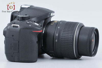 【中古】Nikon ニコン D5200 18-55 VR レンズキット ブラック