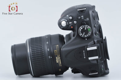 【中古】Nikon ニコン D5200 18-55 VR レンズキット ブラック