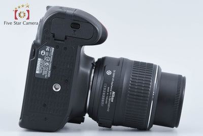 【中古】Nikon ニコン D5200 18-55 VR レンズキット ブラック