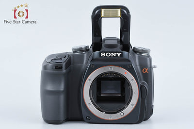 【中古】SONY ソニー α100 DSLR-A100 高倍率ズームレンズキット ブラック