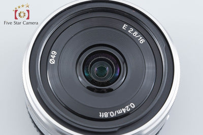 【中古】SONY ソニー E 16mm f/2.8 SEL16F28