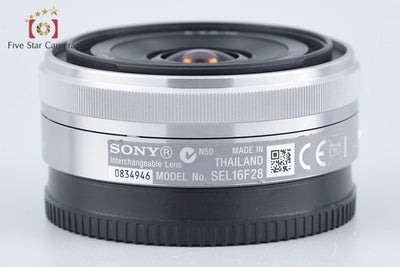 【中古】SONY ソニー E 16mm f/2.8 SEL16F28