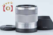 【中古】SONY ソニー E 18-55mm f/3.5-5.6 OSS SEL1855 シルバー