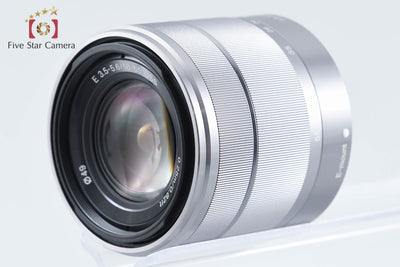 【中古】SONY ソニー E 18-55mm f/3.5-5.6 OSS SEL1855 シルバー