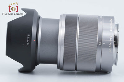 【中古】SONY ソニー E 18-55mm f/3.5-5.6 OSS SEL1855 シルバー