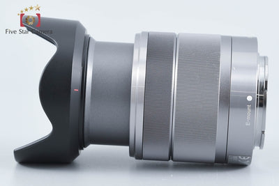 【中古】SONY ソニー E 18-55mm f/3.5-5.6 OSS SEL1855 シルバー