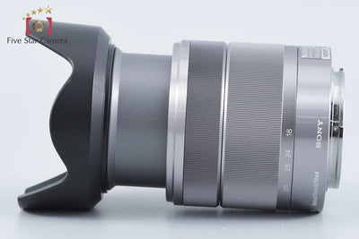 【中古】SONY ソニー E 18-55mm f/3.5-5.6 OSS SEL1855 シルバー