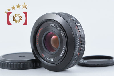【中古】Voigtlander フォクトレンダー ULTRON 40mm f/2 SL Aspherical キヤノン用
