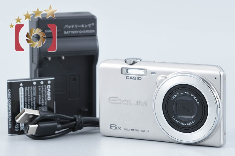 【中古】Casio カシオ EXILIM EX-ZS26 シルバー コンパクトデジタルカメラ
