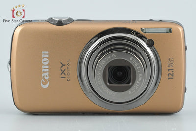 【中古】Canon キヤノン IXY Digital 930 IS ブラウン コンパクトデジタルカメラ 元箱付き