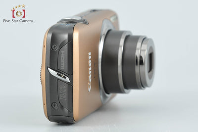 【中古】Canon キヤノン IXY Digital 930 IS ブラウン コンパクトデジタルカメラ 元箱付き