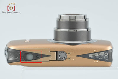 【中古】Canon キヤノン IXY Digital 930 IS ブラウン コンパクトデジタルカメラ 元箱付き