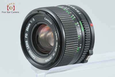 【中古】Canon キヤノン New FD 35mm f/2 2026.9月 オーバーホール済み