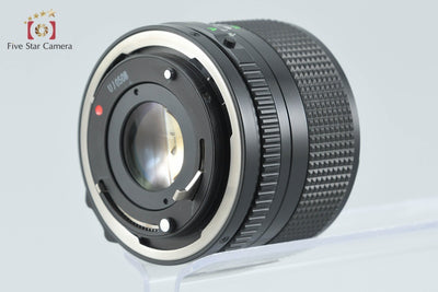【中古】Canon キヤノン New FD 35mm f/2 2026.9月 オーバーホール済み