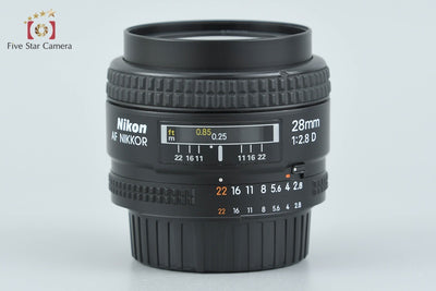【中古】Nikon ニコン AF NIKKOR 28mm f/2.8 D