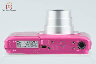 【中古】FUJIFILM 富士フイルム FINEPIX JX500 ピンク コンパクトデジタルカメラ