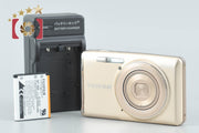 【中古】FUJIFILM 富士フイルム FINEPIX JX700 ゴールド コンパクトデジタルカメラ