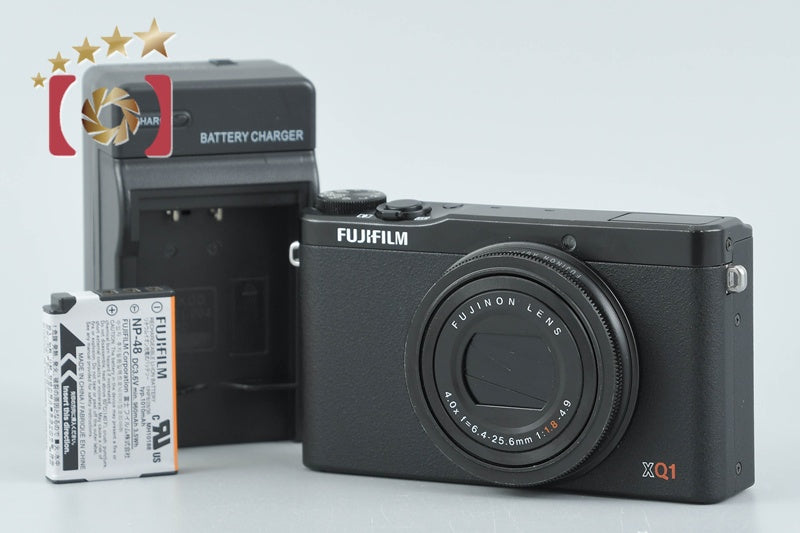 【中古】FUJIFILM 富士フイルム XQ1 ブラック コンパクトデジタルカメラ