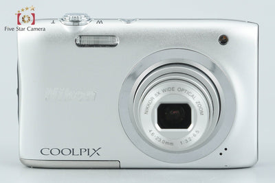 【中古】Nikon ニコン COOLPIX A100 シルバー コンパクトデジタルカメラ