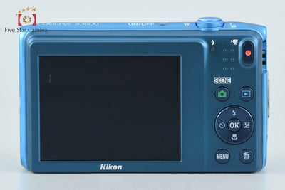 【中古】Nikon ニコン COOLPIX S3600 コバルトブルー コンパクトデジタルカメラ
