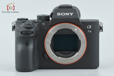 【中古】SONY ソニー α7III ILCE-7M3 ミラーレス一眼カメラ シャッター回数僅少 元箱付き