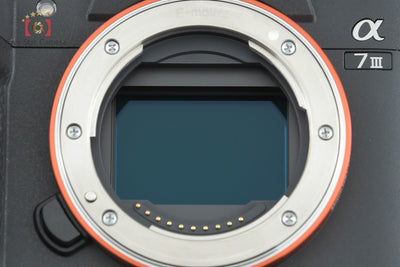 【中古】SONY ソニー α7III ILCE-7M3 ミラーレス一眼カメラ シャッター回数僅少 元箱付き
