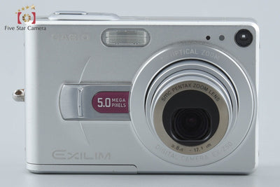 【中古】Casio カシオ EXILIM ZOOM EX-Z50 シルバー コンパクトデジタルカメラ