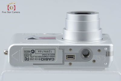 【中古】Casio カシオ EXILIM ZOOM EX-Z50 シルバー コンパクトデジタルカメラ