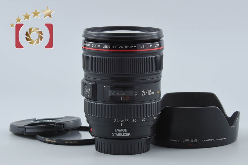 【中古】Canon キヤノン EF 24-105mm f/4 L IS USM
