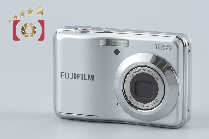 【中古】FUJIFILM 富士フイルム FinePix AV110 シルバー コンパクトデジタルカメラ