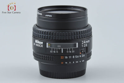 【中古】Nikon ニコン AF NIKKOR 24mm f/2.8