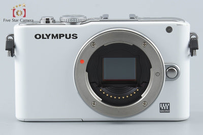 【中古】OLYMPUS オリンパス PEN Lite E-PL3 レンズキット ホワイト