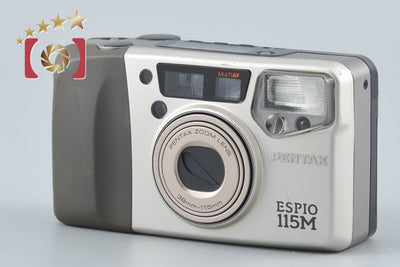 【中古】PENTAX ペンタックス ESPIO 115M シルバー コンパクトフィルムカメラ