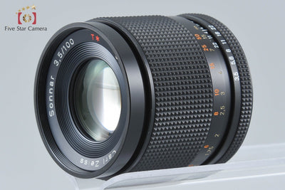 【中古】CONTAX コンタックス Carl Zeiss Sonnar 100mm f/3.5 T* AEJ