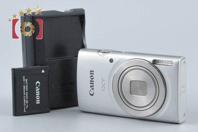 【中古】Canon キヤノン IXY 180 シルバー コンパクトデジタルカメラ