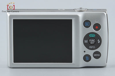 【中古】Canon キヤノン IXY 180 シルバー コンパクトデジタルカメラ