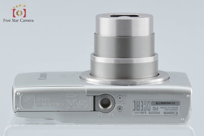 【中古】Canon キヤノン IXY 180 シルバー コンパクトデジタルカメラ