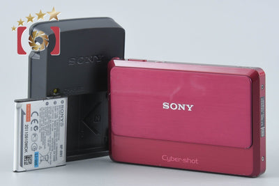 【中古】SONY ソニー Cyber-Shot DSC-TX7 レッド デジタルスチルカメラ