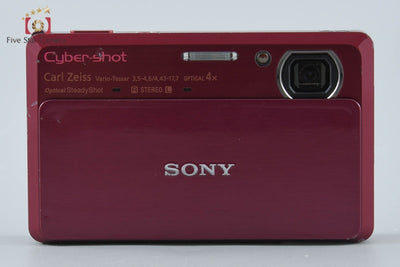 【中古】SONY ソニー Cyber-Shot DSC-TX7 レッド デジタルスチルカメラ