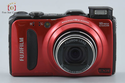 【中古】FUJIFILM 富士フイルム FINEPIX F550EXR レッド コンパクトデジタルカメラ