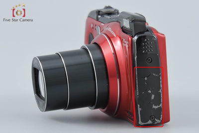 【中古】FUJIFILM 富士フイルム FINEPIX F550EXR レッド コンパクトデジタルカメラ