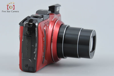 【中古】FUJIFILM 富士フイルム FINEPIX F550EXR レッド コンパクトデジタルカメラ