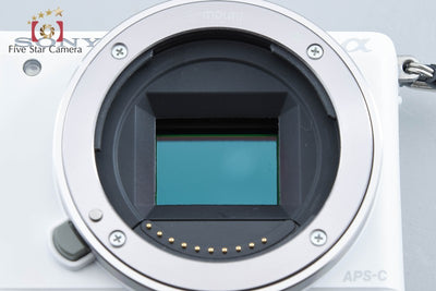 【中古】SONY ソニー α5100 ILCE-5100 ダブルズームレンズキット ホワイト シャッター回数僅少 元箱付き 多言語対応