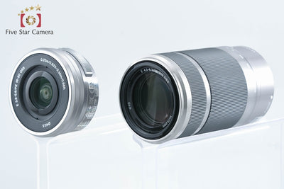 【中古】SONY ソニー α5100 ILCE-5100 ダブルズームレンズキット ホワイト シャッター回数僅少 元箱付き 多言語対応