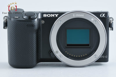 【中古】SONY ソニー α NEX-5T ブラック ダブルズームレンズキット 多言語対応